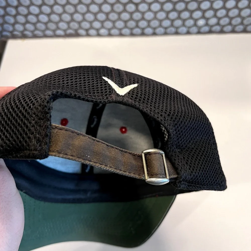 Callaway Hat‎ Cap Strap Back Red Black Golf Golfer Casual Mens Golfing - Picture 11 of 11